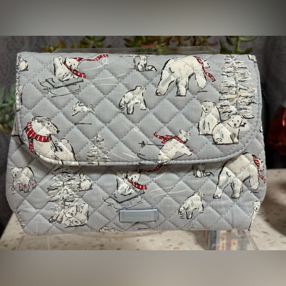 Vera Bradley Polar Bear Quilted Cosmetic Bag - Picture 6 of 17